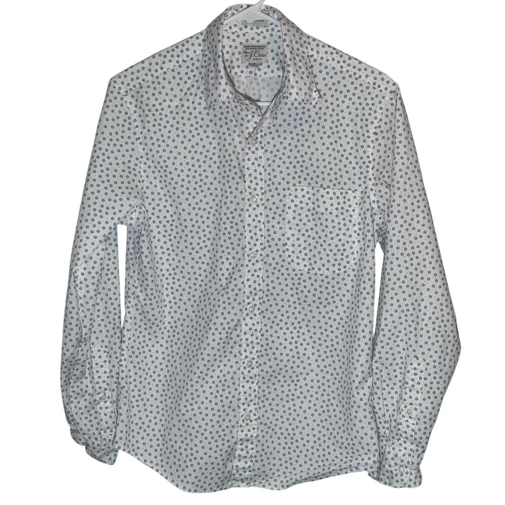🔥JCrew men’s long sleeve button down. Worn once!